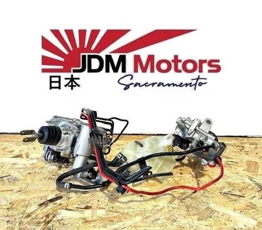 Used JDM 2010 - 2016 Toyota Prius ABS Brake Booster Actuator With Pump Set