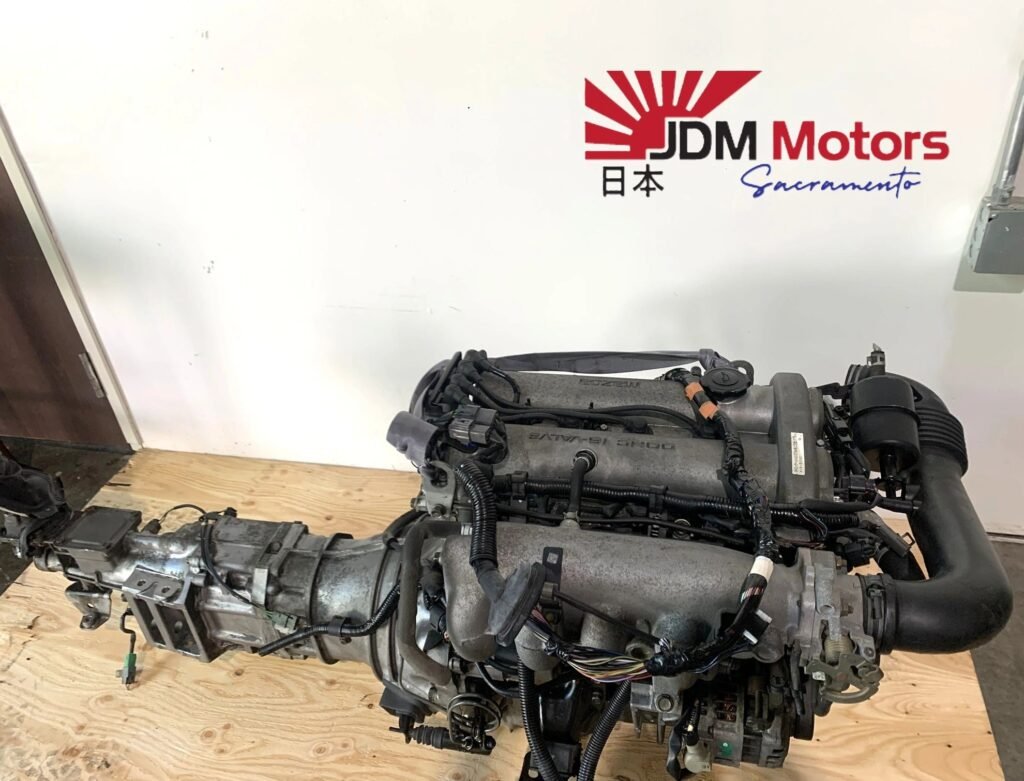 Used JDM Mazda Miata 1990-1993 Mazda Miata Engine and 5 Speed Transmission B6 1.6L
