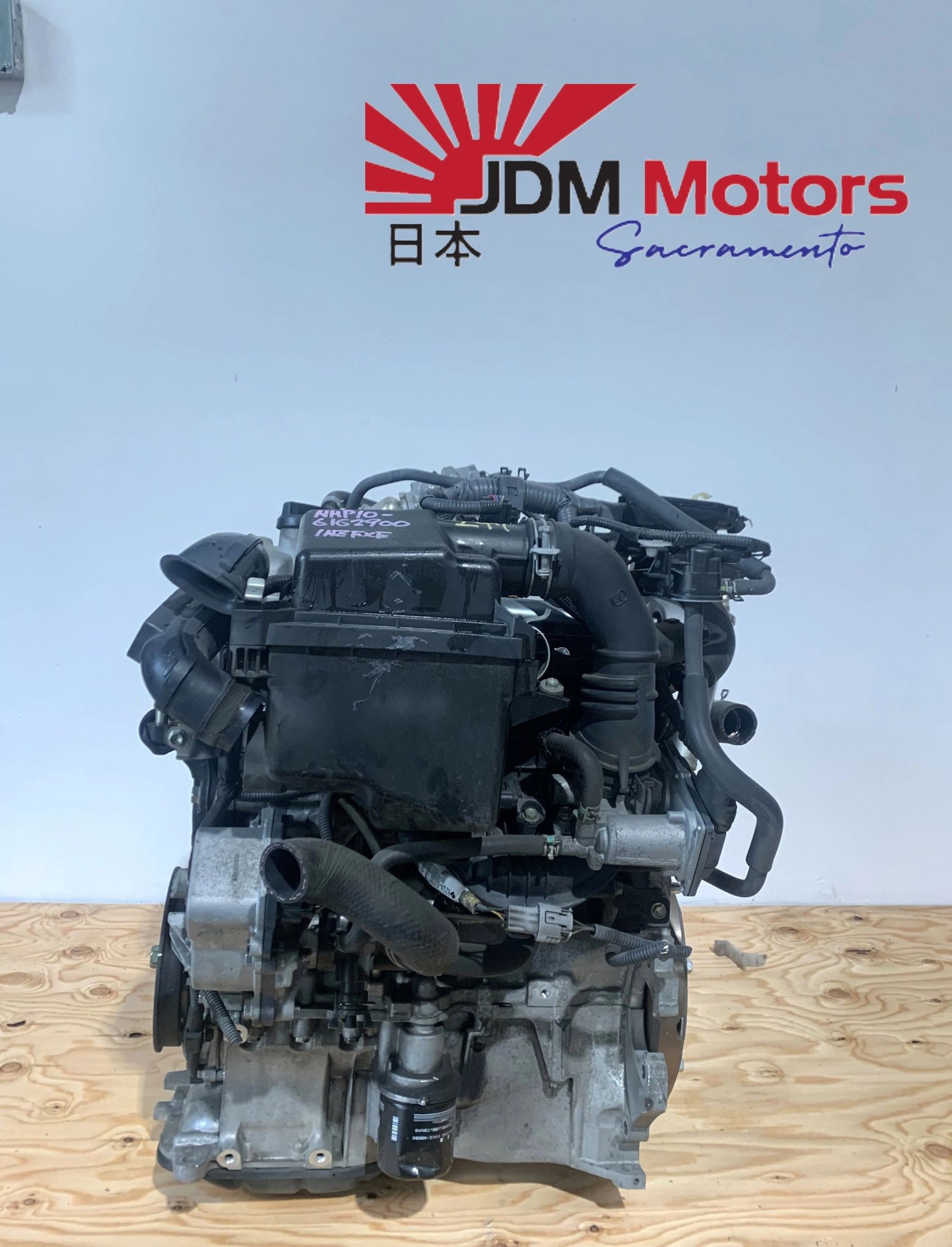 1NZ-FXE MOTOR 2012- 2018 TOYOTA PRIUS C 1.5L ENGINE - Image 2