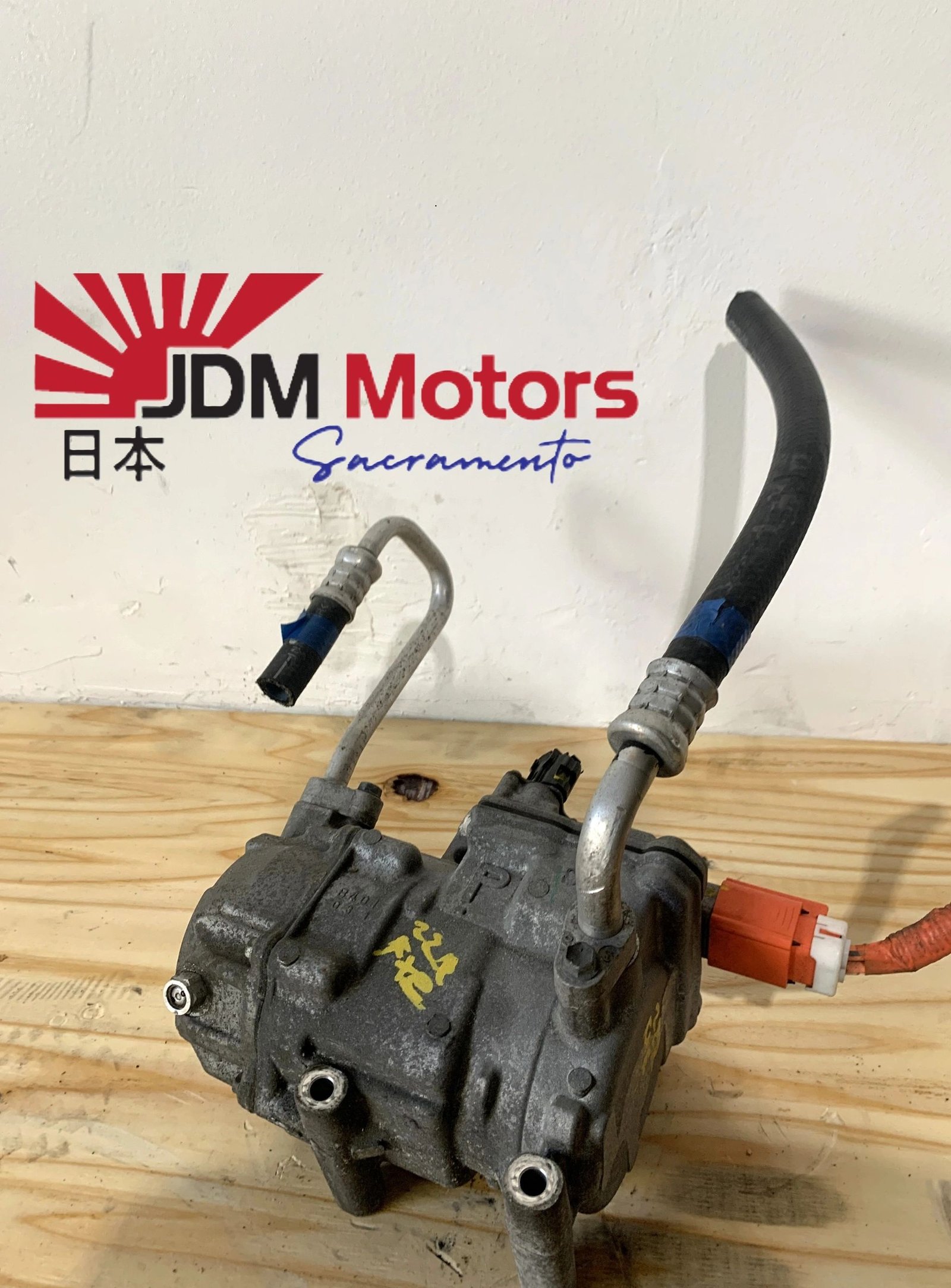 USED OEM AC Compressor 2010-2015 Toyota Prius 1.8L - Image 2