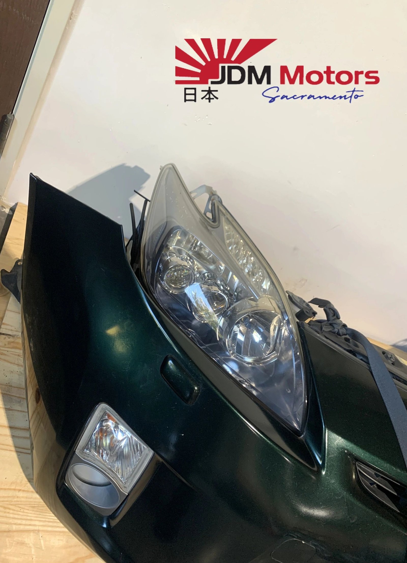 Used JDM OEM 2010-2015 Toyota Prius front end Nose Cut - Image 4