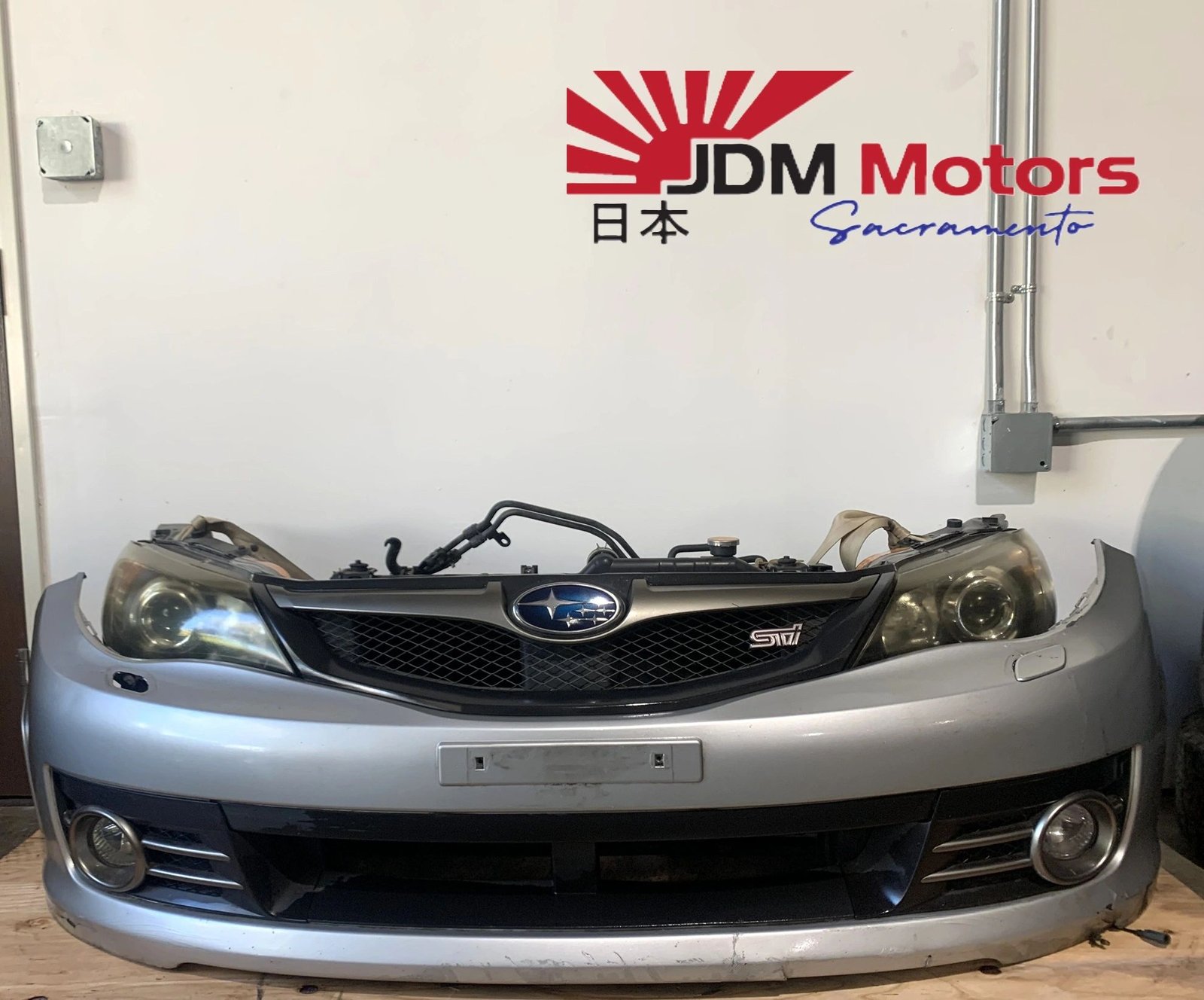 2008-2014 Subaru Impreza WRX STI Front End Nose cut Conversion