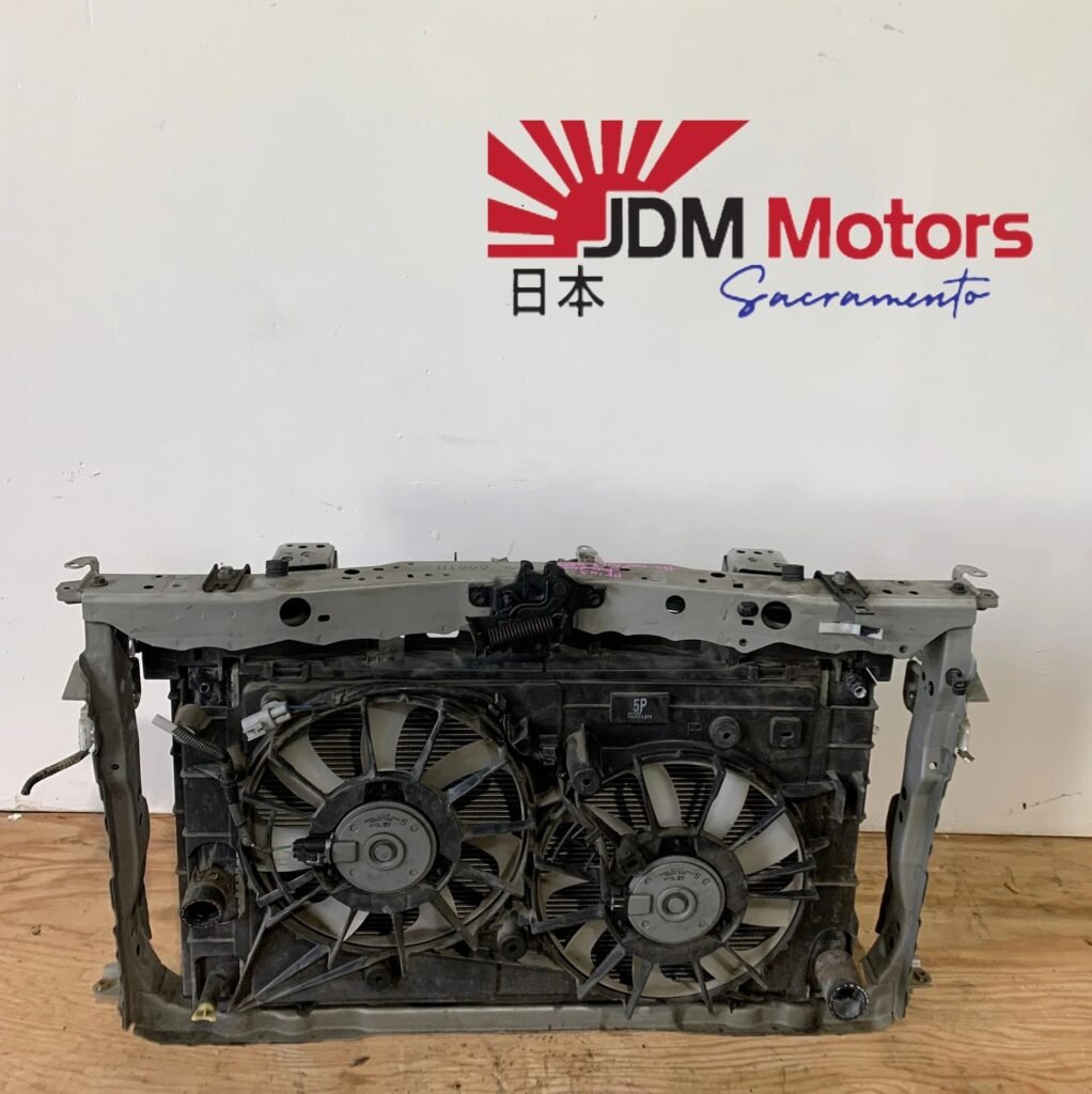 JDM OEM Original 10-15 Toyota Prius Engine Radiator & Condenser Cooling Fans