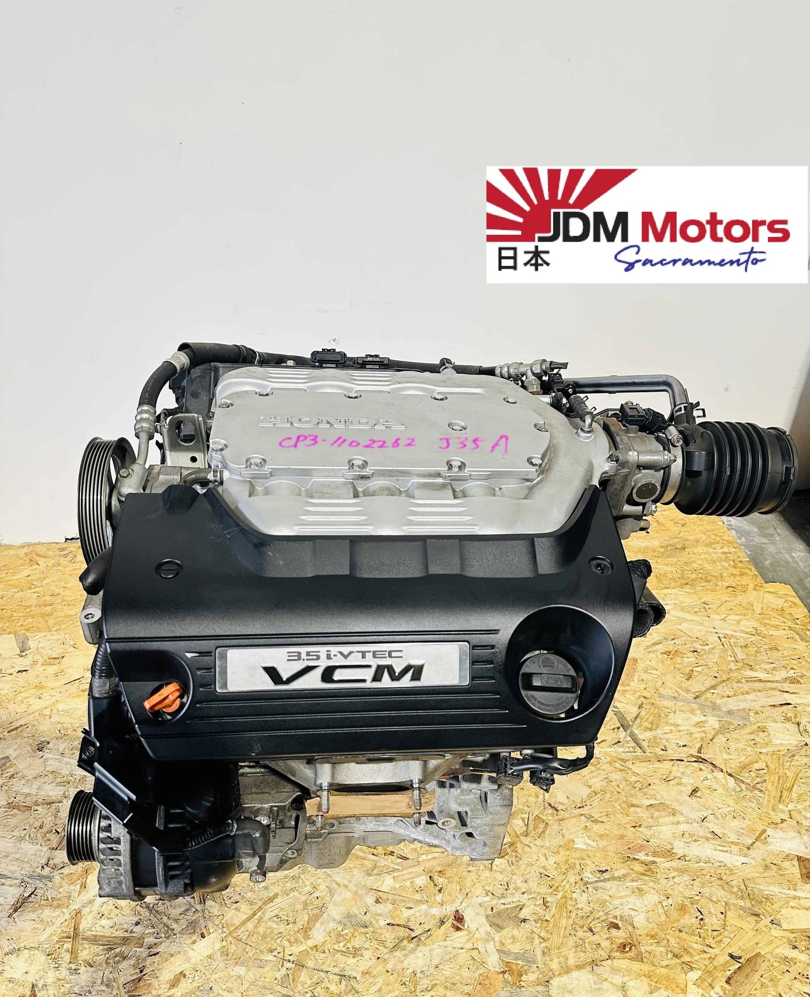 USED JDM J35A 2008 - 2017 HONDA PILOT, ODYSSEY, HONDA ACCORD MOTOR VCM 3.5L ENGINE - Image 5